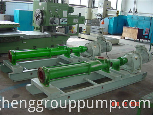 Single screw pump